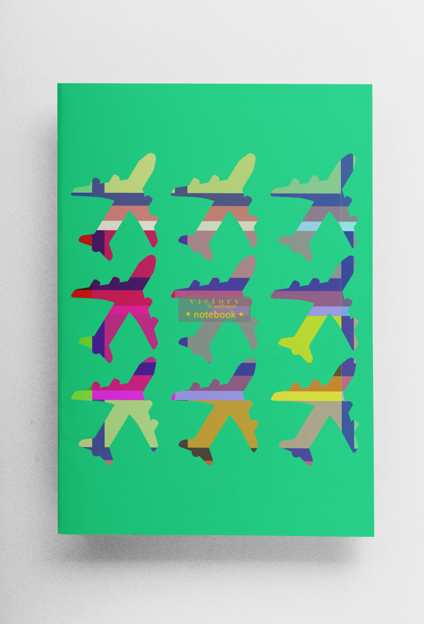 Hot Air Balloon + Fly With Me! Set of 2 Size A5 Travel Notebooks, Victory In Wellness-3